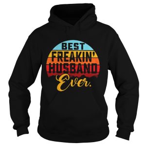 Best freakin husband ever sunset shirt 1