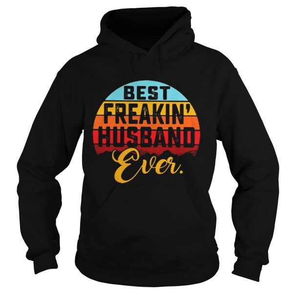 Best freakin husband ever sunset shirt