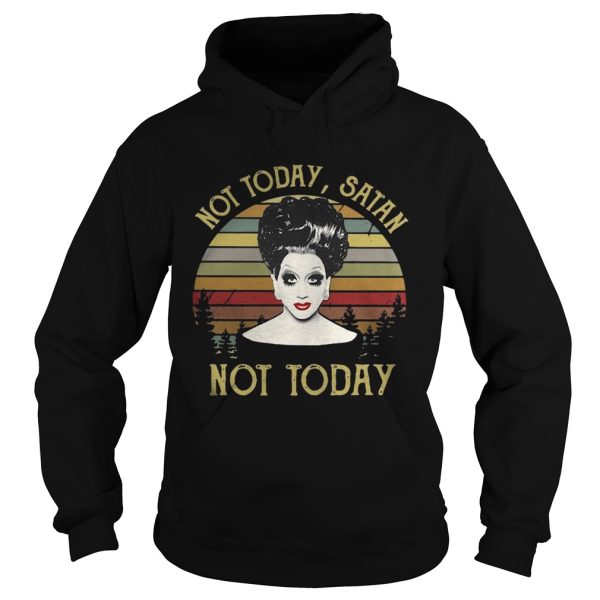 Bianca Del Rio not today satan not today vintage shirt