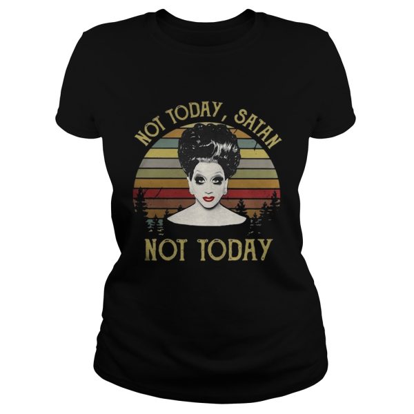 Bianca Del Rio not today satan not today vintage shirt