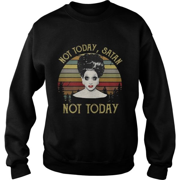 Bianca Del Rio not today satan not today vintage shirt