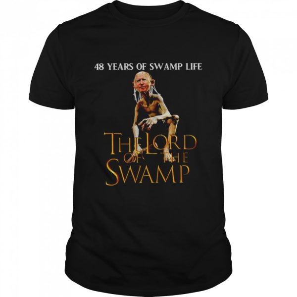 Biden Gollum 48 years of swamp life The Lord of the Swamp shirt