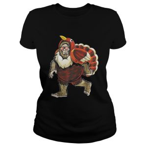 Bigfoot Turkey Thanksgiving shirt 2