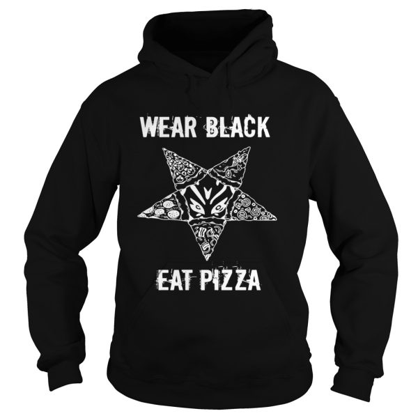 Blackcraft Cult wear black eat pizza shirt