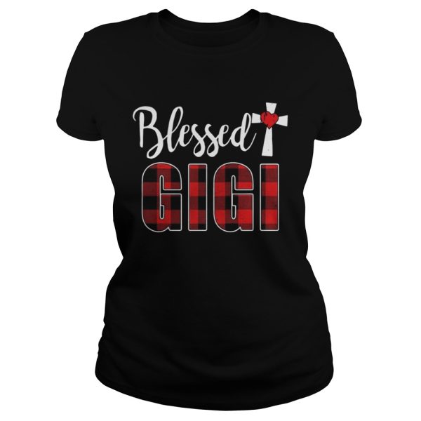 Blessed Gigi cross shirt