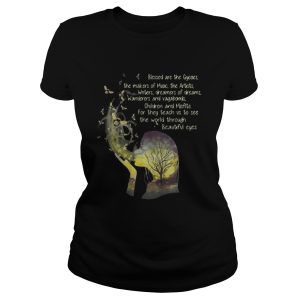 Blessed are the gypsies the makers of music the artists writers shirt 3