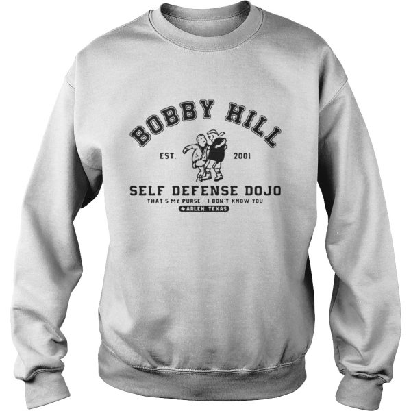 Bobby Hill est 2001 self defense Dojo thats my purse shirt