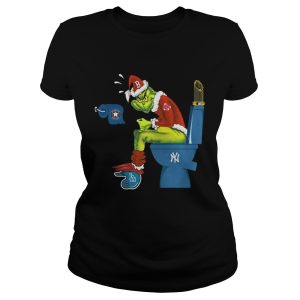 Boston Red Sox Grinch santa toilet shirt 2