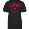 Bryan Texas TX Est 1821 Vintage Sports T-Shirt