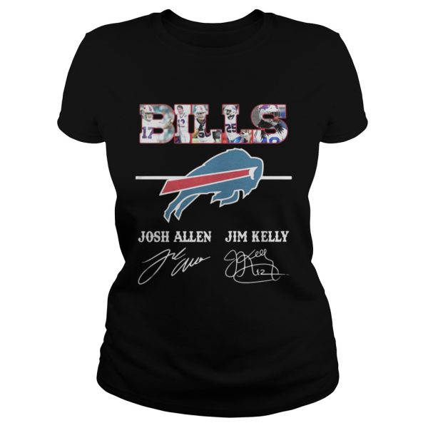 Buffalo Bills Josh Allen and Jim kelly shirt