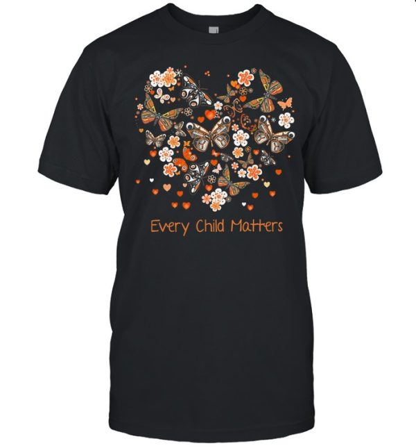 Butterfly Every child matters shirt