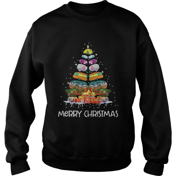 Campervan Camping Car Merry Christmas Sweater