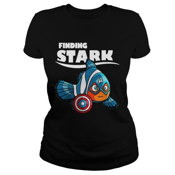 Captain America Clownfish finding Stark shirt