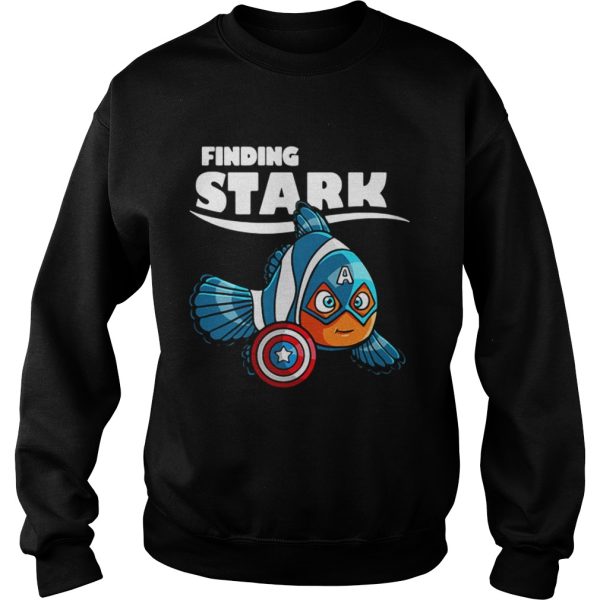 Captain America Clownfish finding Stark shirt