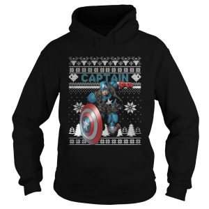 Captain Marvel ugly christmas shirt 1