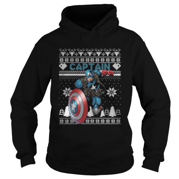 Captain Marvel ugly christmas shirt