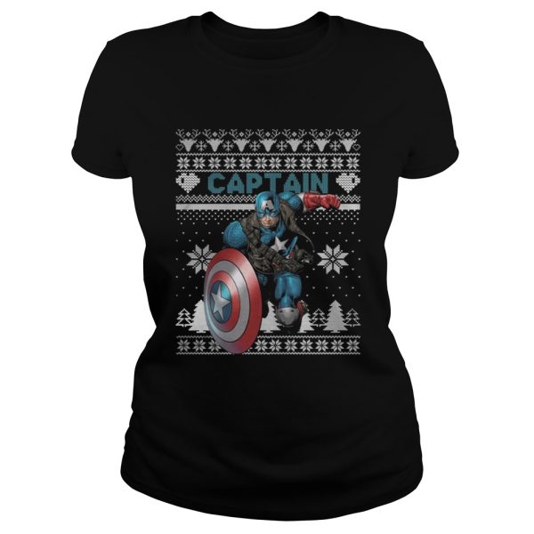 Captain Marvel ugly christmas shirt