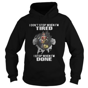 Captain Morgan I Don't Stop When I'm Tired shirt 1
