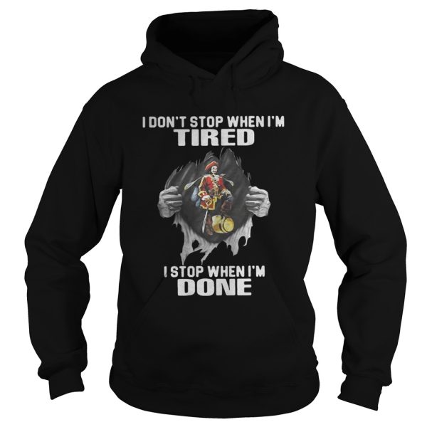 Captain Morgan I Don’t Stop When I’m Tired shirt