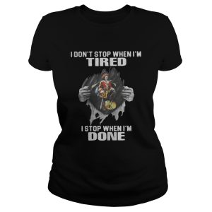 Captain Morgan I Don't Stop When I'm Tired shirt 3