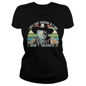 Captain Woodrow F Call I hate rude behavior in a man shirt 2