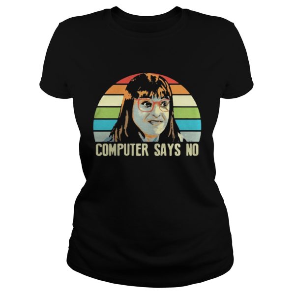 Carol Beer LGBT computer says no shirt