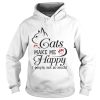 Cat Make Me Happy People, Not So Much Funny Cat Lover T-Shirt