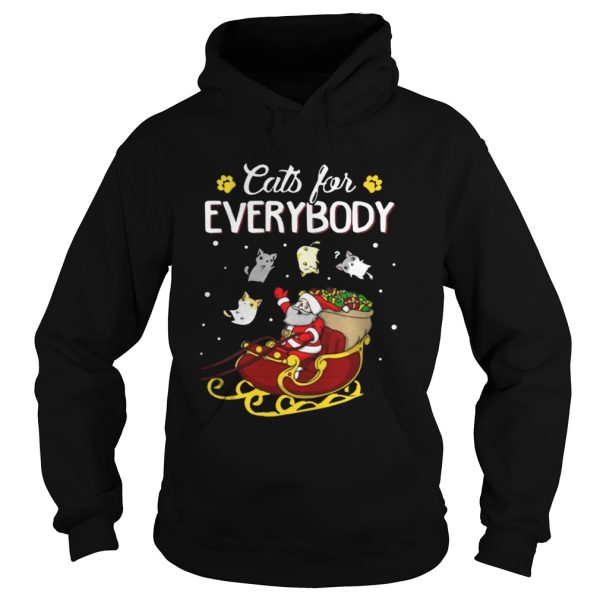 Cats For Everybody Santa’s Gift Christmas shirt