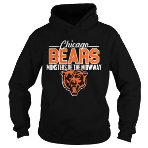 Chicago Bears monsters of the midway tiger shirt 1
