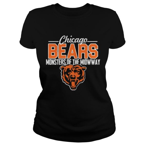 Chicago Bears monsters of the midway tiger shirt