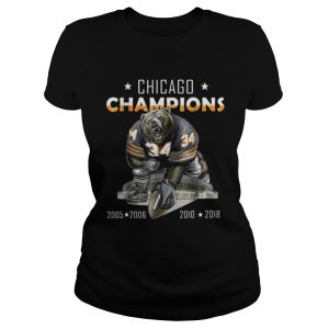 Chicago champions bear 34 2005 2006 2010 2018 shirt 2