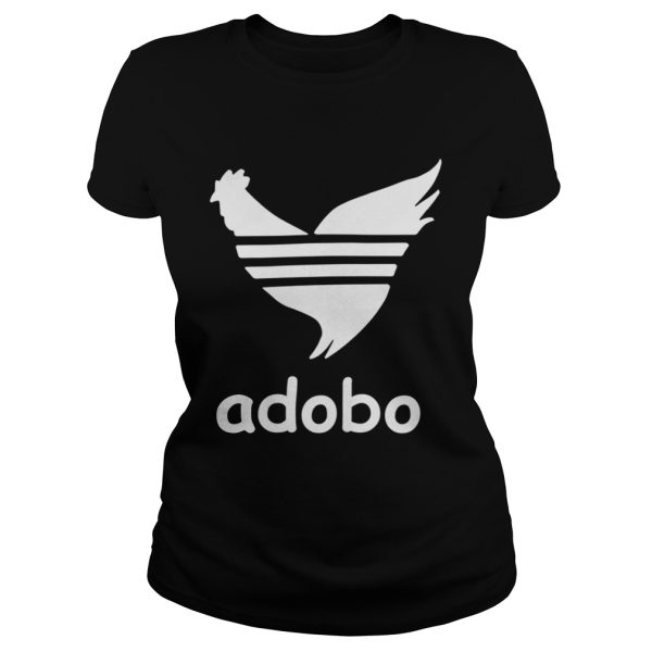 Chicken adidas adobo shirt