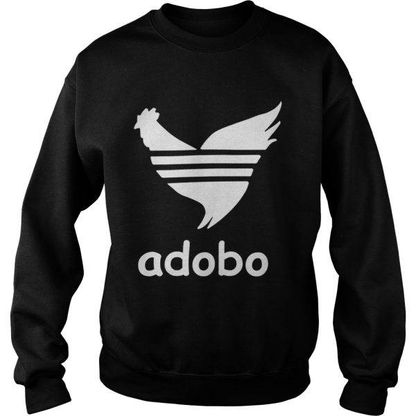 Chicken adidas adobo shirt