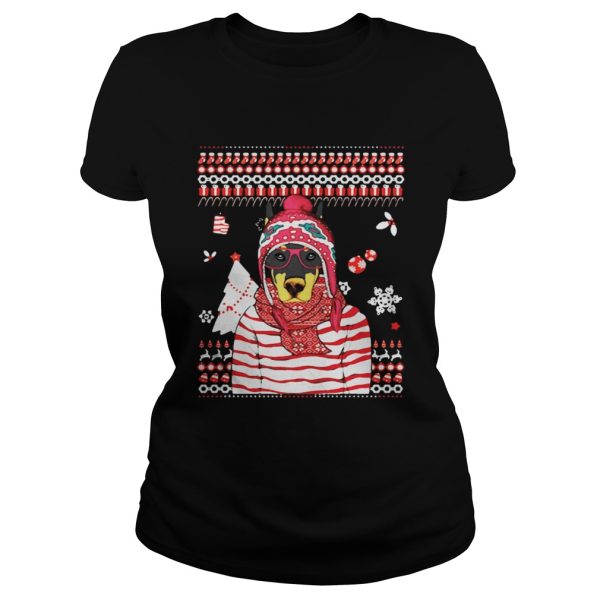 Christmas Doberman Pinscher Sweat Shirt