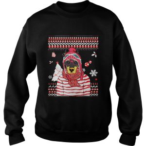 Christmas Doberman Pinscher Sweat Shirt 3