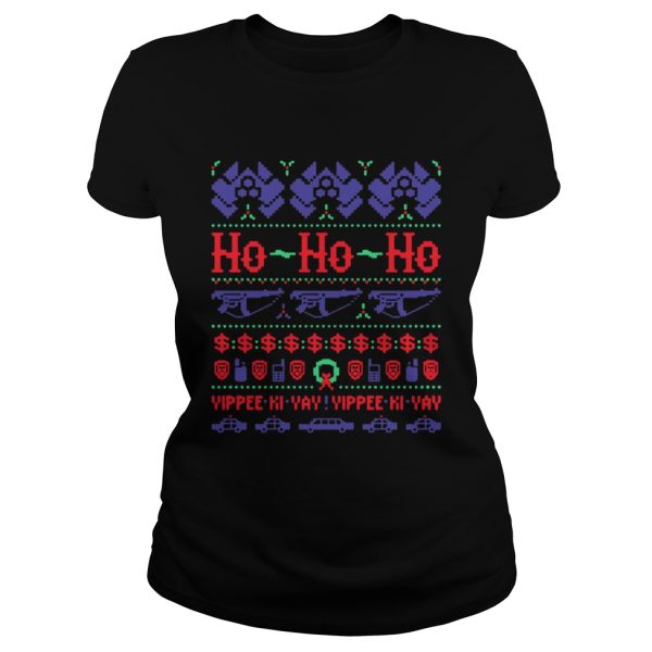 Christmas McClane Ho ho Ho Yippee Ki Yay Yippee Ki Yay Shirt