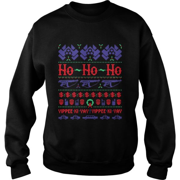 Christmas McClane Ho ho Ho Yippee Ki Yay Yippee Ki Yay Shirt