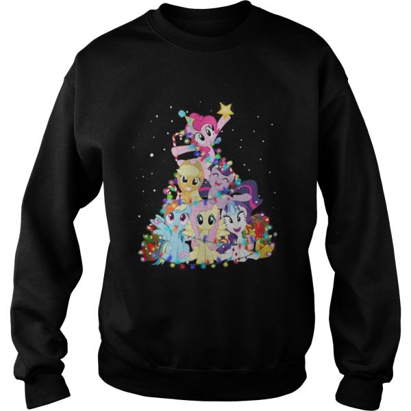 Christmas My Little Pony Christmas tree shirt