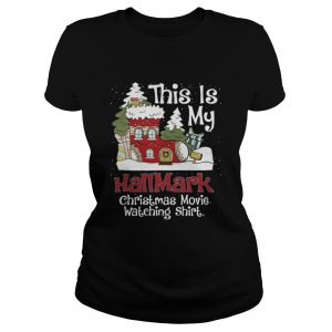 Christmas Sock house this is my Hallmark Christmas movies watching shirt 2