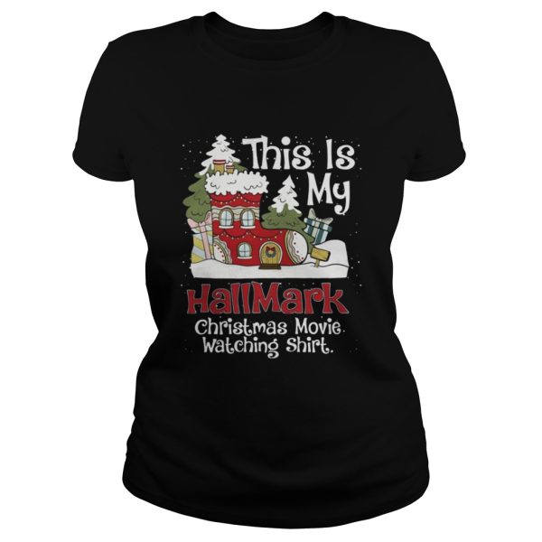 Christmas Sock house this is my Hallmark Christmas movies watching shirt