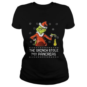 Christmas The Grinch stole my pancreas shirt 2