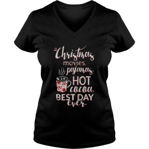 Christmas movies pajamas hot cocoa best day ever shirt 1 Christmas movies pajamas hot cocoa best day ever shirt 2