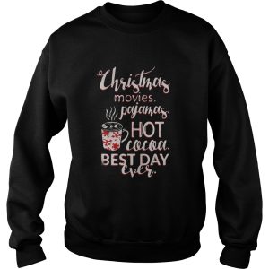 Christmas movies pajamas hot cocoa best day ever shirt 3 Christmas movies pajamas hot cocoa best day ever shirt 4