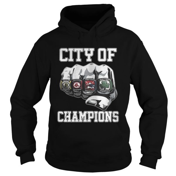 City Of Champions Boston Sports Teams Citizen Shirt