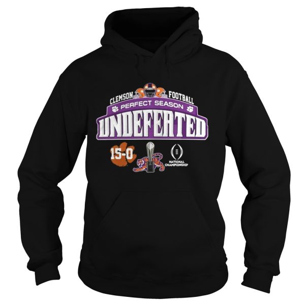 Clemson Football Perfect Season Undeferted shirt