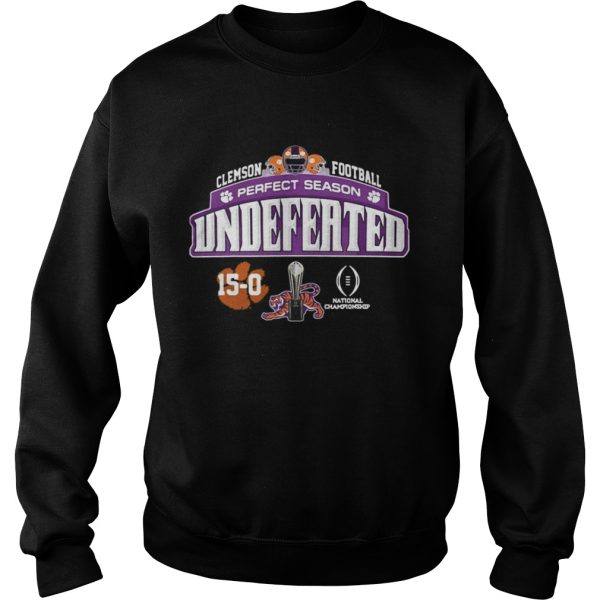 Clemson Football Perfect Season Undeferted shirt