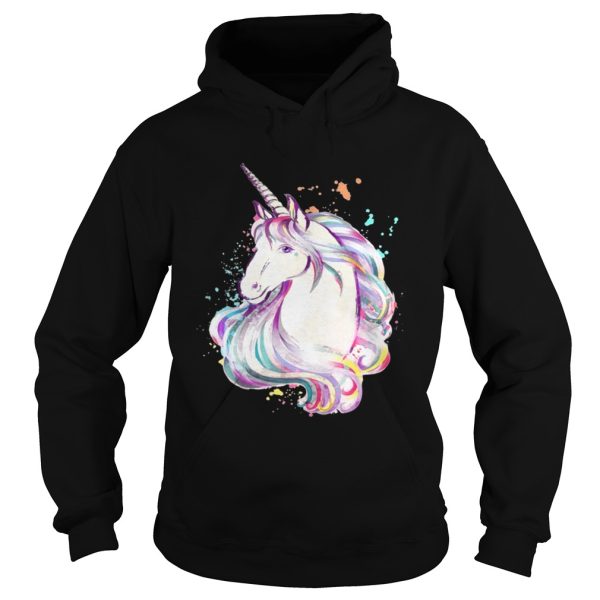 Colorful Unicorn Rave Lover Funny Rainbow T-Shirt