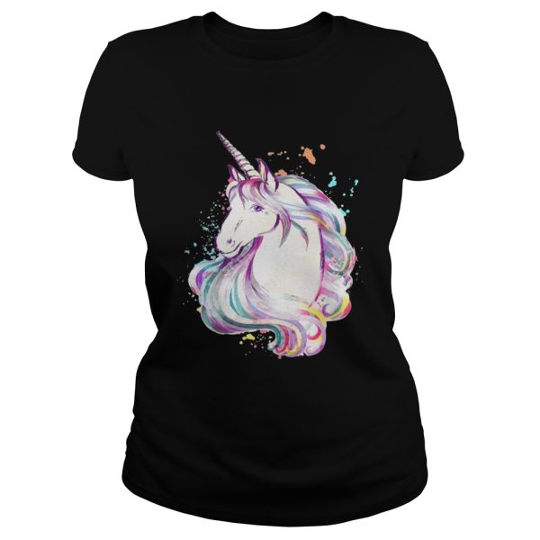 Colorful Unicorn Rave Lover Funny Rainbow T-Shirt