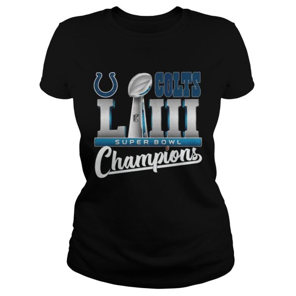 Colts LII super bowl champions shirt