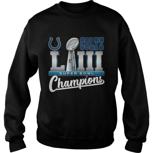 Colts LII super bowl champions shirt